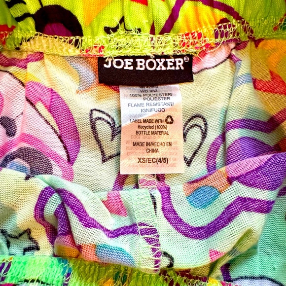 Joe Boxer Panda Girls Purple Short Set - Picture 2 of 3